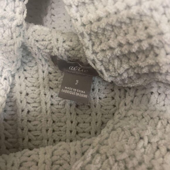 Aerie Light Blue Turtleneck Sweater - Picture 2 of 2